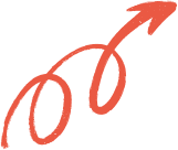 Pilarformad grafik i orange som symboliserar tillv&auml;xt och framsteg, relaterad till webdesign och professionella hemsidor fr&aring;n Enkelwebb.